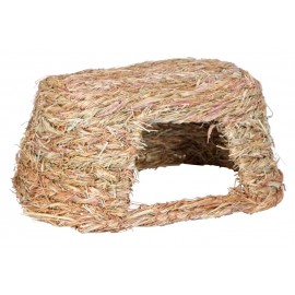 Nid en Herbe pour Lapins et Rongeurs – 100% Naturel (39x29x19,5 cm)