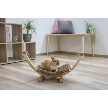 Rede de Grama Siesta para Coelhos e Roedores – 73x36x34 cm