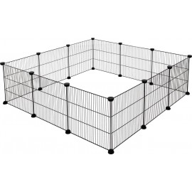 Parque Modular para Exterior e Interior – 12 Elementos de Rejilla (35x35 cm)