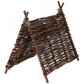 Tipi Nature pour lapins et rongeurs – 37x27 cm