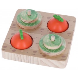 Jouet de réflexion et d'apprentissage Veggie – 15x15x6 cm