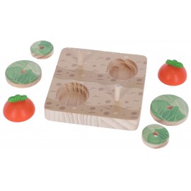 Veggie Thinking and Learning Toy – 15x15x6 cm