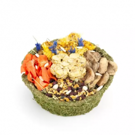 Bolo Colorido Ribero para Coelhos e Outros Roedores